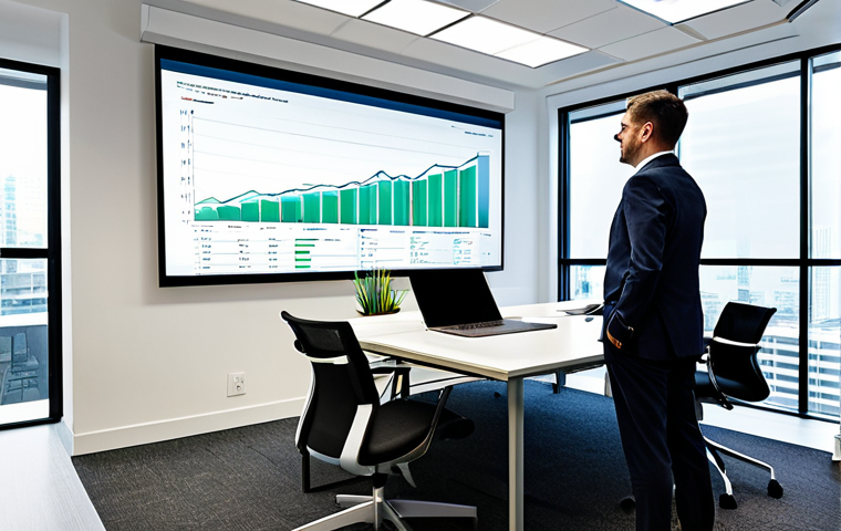 지방재정전문가로서의 자기 개발 - Data-Driven Fiscal Health**

"A brightly lit, modern office. A diverse team of financial analysts co...