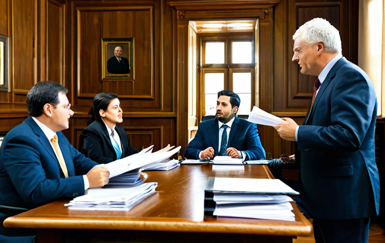 지방재정 실무와 이론의 차이 - **
A city council meeting in session. Professional politicians in business attire engage in a livel...